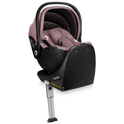 Lionelo - Cadeira auto com base giratória MOXIE SET i-Size 40-87 cm Rosa Malva
