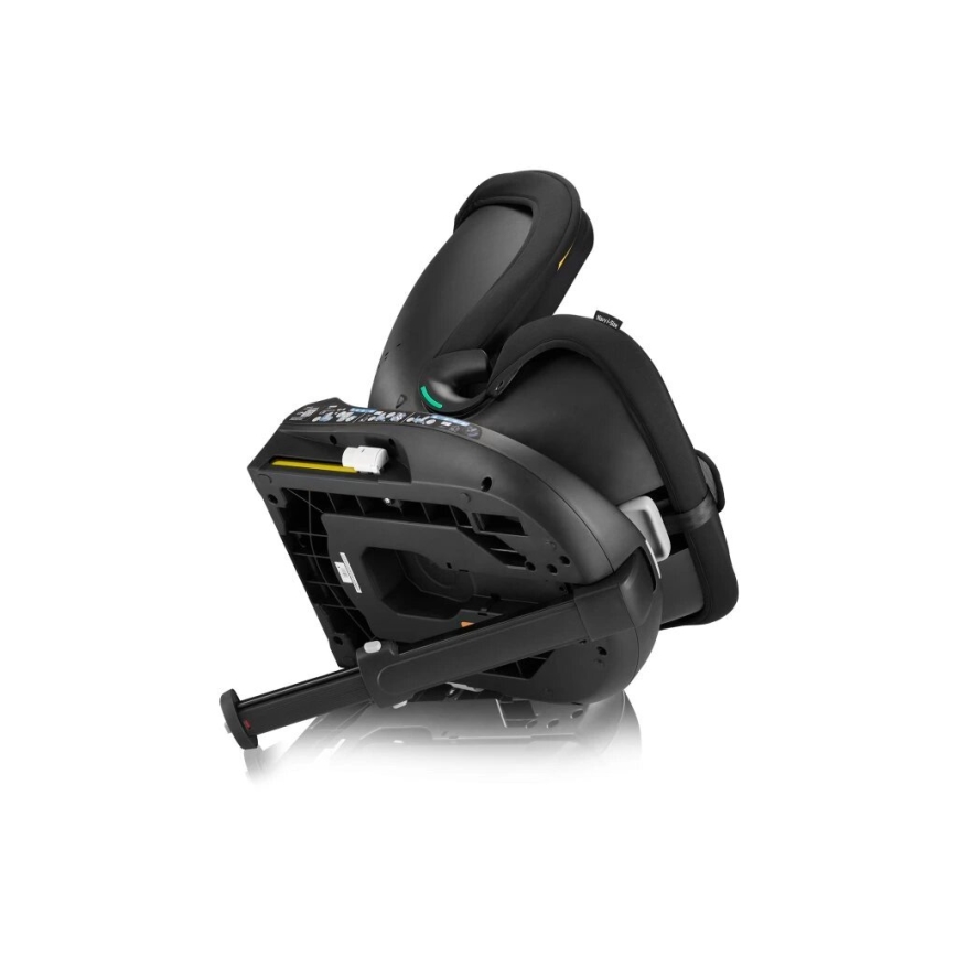 Lionelo - Cadeira auto com base giratória NAVY i-Tamanho 40-150 cm preto