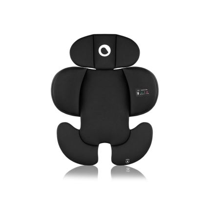 Lionelo - Cadeira auto com base giratória NAVY i-Tamanho 40-150 cm preto