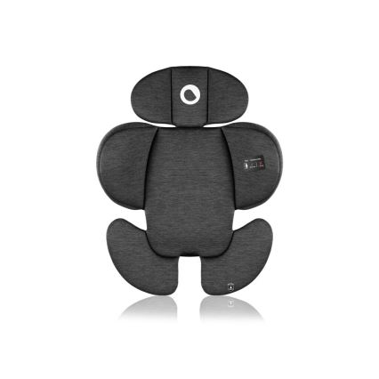 Lionelo - Cadeira auto com base giratória NAVY i-Tamanho 40-150 cm preto/rosa