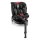 Lionelo - Cadeira auto com base giratória NAVY i-Tamanho 40-150 cm preto/vermelho