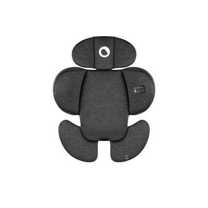 Lionelo - Cadeira auto com base giratória NAVY i-Tamanho 40-150 cm preto/vermelho