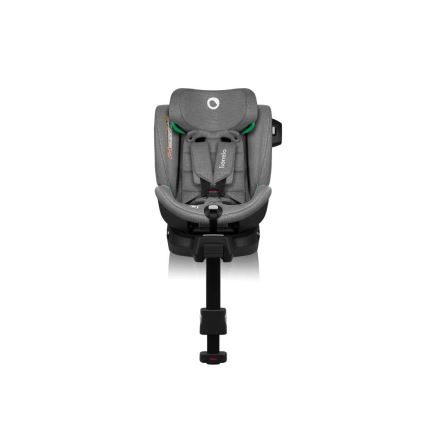 Lionelo - Cadeira auto com base rotativo HARMONY i-Tamanho 40-150 cm preto/cinzento