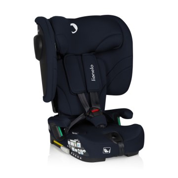 Lionelo - Cadeira Auto Dobrável NELLY i-Size 76-150 cm Azul Marinho