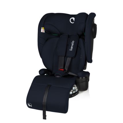 Lionelo - Cadeira Auto Dobrável NELLY i-Size 76-150 cm Azul Marinho