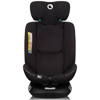 Lionelo - Cadeira auto com base giratória BASTIAAN ONE i-Size 40-150 cm Preto Carbono