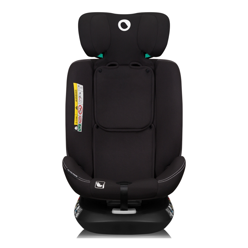Lionelo - Cadeira auto com base giratória BASTIAAN ONE i-Size 40-150 cm Preto Carbono