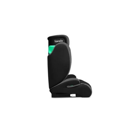 Lionelo - Cadeira auto HUGO i-Tamanho 100-150 cm preto/cinzento