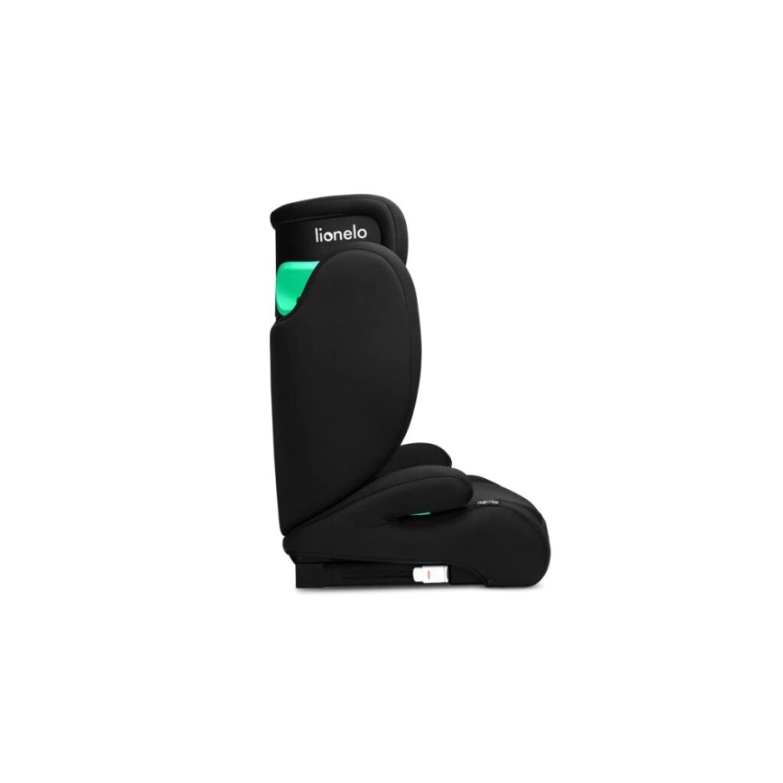 Lionelo - Cadeira auto HUGO i-Tamanho 100-150 cm preto