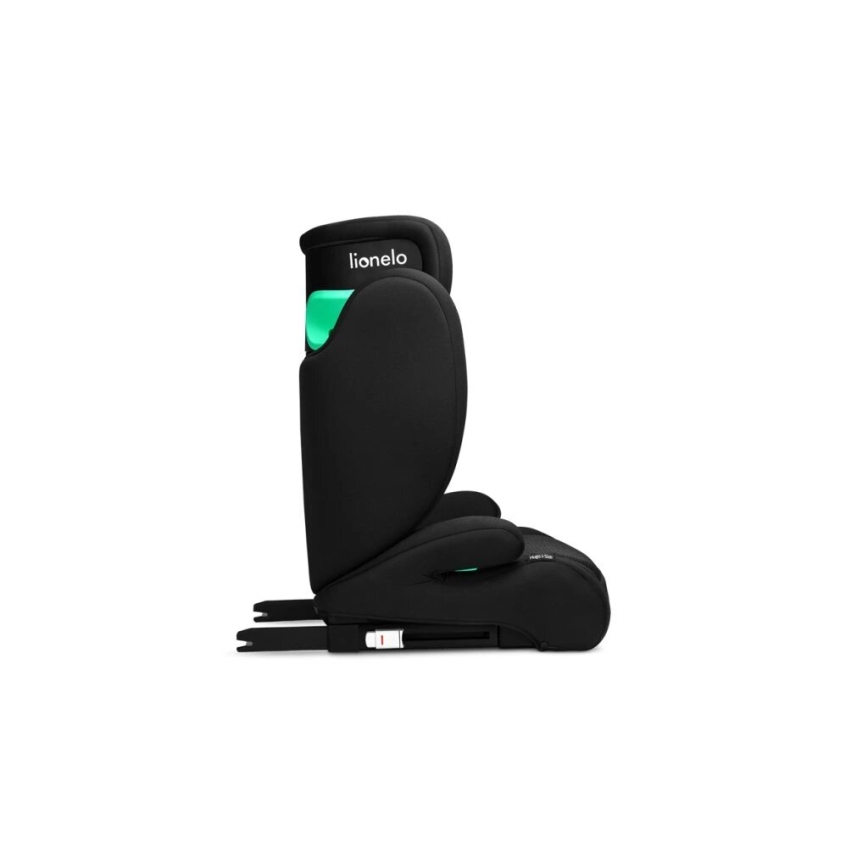 Lionelo - Cadeira auto HUGO i-Tamanho 100-150 cm preto