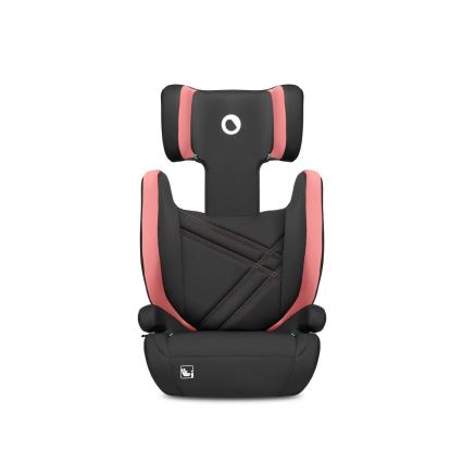 Lionelo - Cadeira auto HUGO i-Tamanho 100-150 cm preto/rosa
