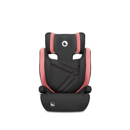 Lionelo - Cadeira auto HUGO i-Tamanho 100-150 cm preto/rosa