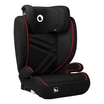 Lionelo - Cadeira auto HUGO i-Tamanho 100-150 cm preto/vermelho