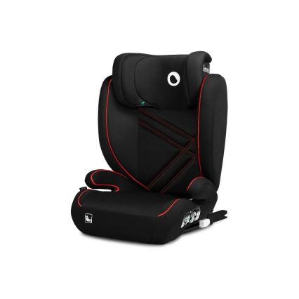 Lionelo - Cadeira auto HUGO i-Tamanho 100-150 cm preto/vermelho