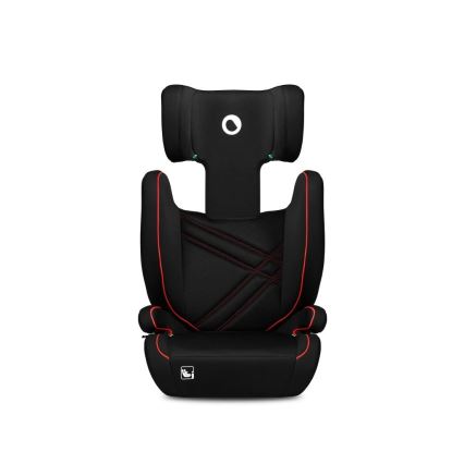 Lionelo - Cadeira auto HUGO i-Tamanho 100-150 cm preto/vermelho