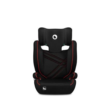 Lionelo - Cadeira auto HUGO i-Tamanho 100-150 cm preto/vermelho
