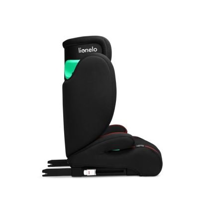 Lionelo - Cadeira auto HUGO i-Tamanho 100-150 cm preto/vermelho