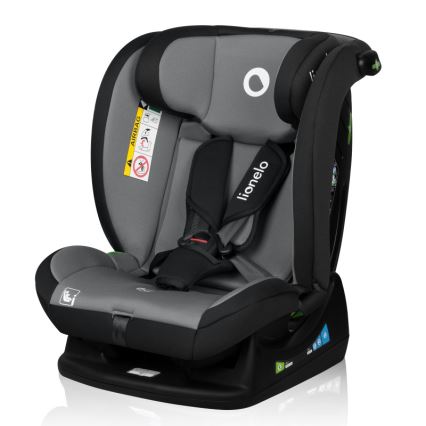 Lionelo - Cadeira Auto IZZY i-Size 40-150 cm Preto/Cinzento