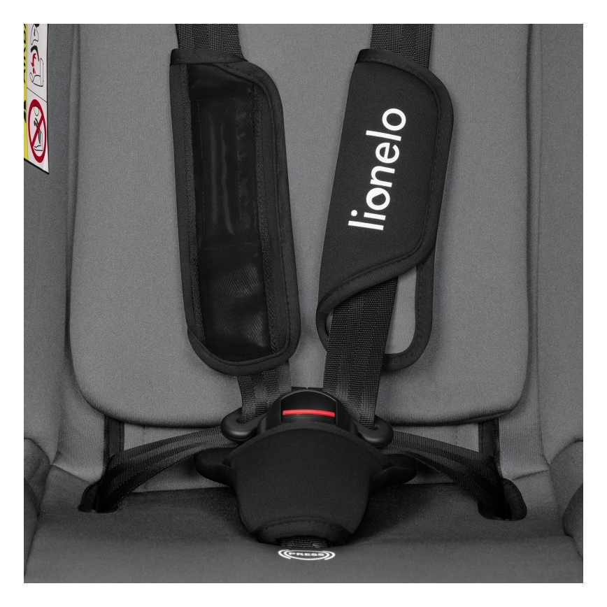 Lionelo - Cadeira Auto IZZY i-Size 40-150 cm Preto/Cinzento