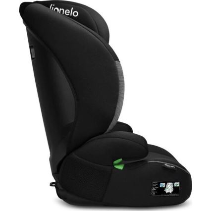 Lionelo - Cadeira auto LARS i-Tamanho 100-150 cm preto