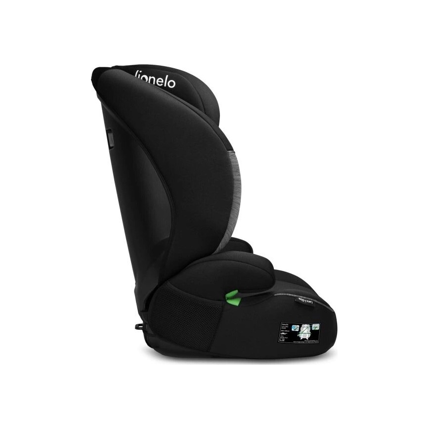 Lionelo - Cadeira auto LARS i-Tamanho 100-150 cm preto