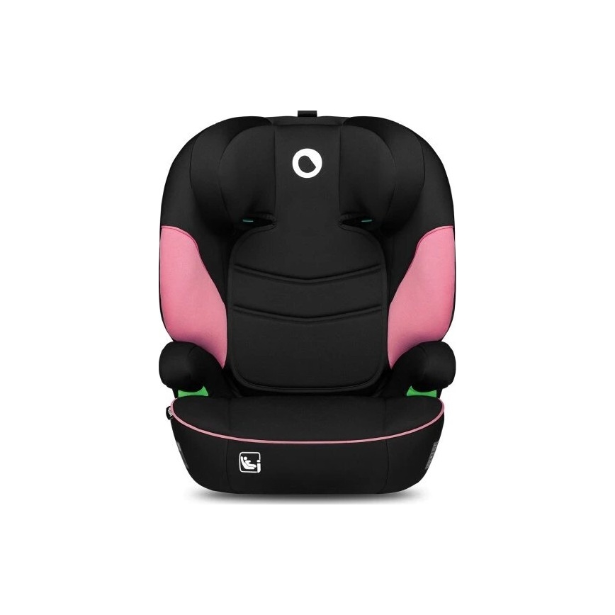 Lionelo - Cadeira auto LARS i-Tamanho 100-150 cm preto/rosa