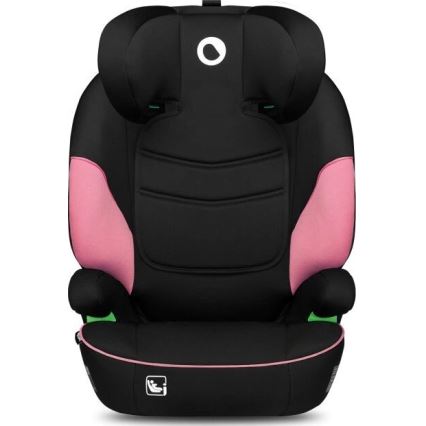 Lionelo - Cadeira auto LARS i-Tamanho 100-150 cm preto/rosa