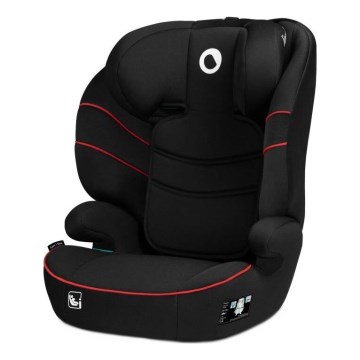Lionelo - Cadeira auto LARS i-Tamanho 100-150 cm preto/vermelho