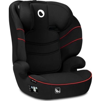Lionelo - Cadeira auto LARS i-Tamanho 100-150 cm preto/vermelho