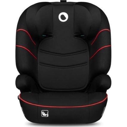 Lionelo - Cadeira auto LARS i-Tamanho 100-150 cm preto/vermelho
