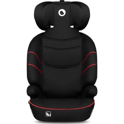 Lionelo - Cadeira auto LARS i-Tamanho 100-150 cm preto/vermelho