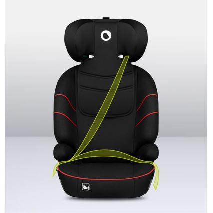 Lionelo - Cadeira auto LARS i-Tamanho 100-150 cm preto/vermelho