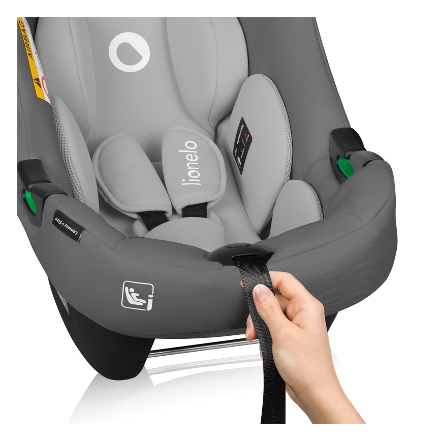 Lionelo - Cadeira Auto LEMMY i-Size 40-87 cm Cinzento