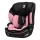 Lionelo - Cadeira auto LEVI i-Size 76-150 cm Rosa Bebé