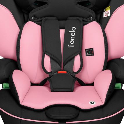 Lionelo - Cadeira auto LEVI i-Size 76-150 cm Rosa Bebé