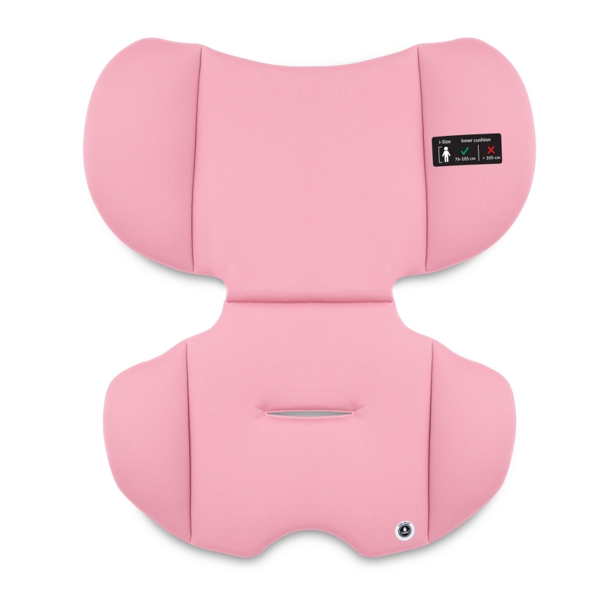 Lionelo - Cadeira auto LEVI i-Size 76-150 cm Rosa Bebé