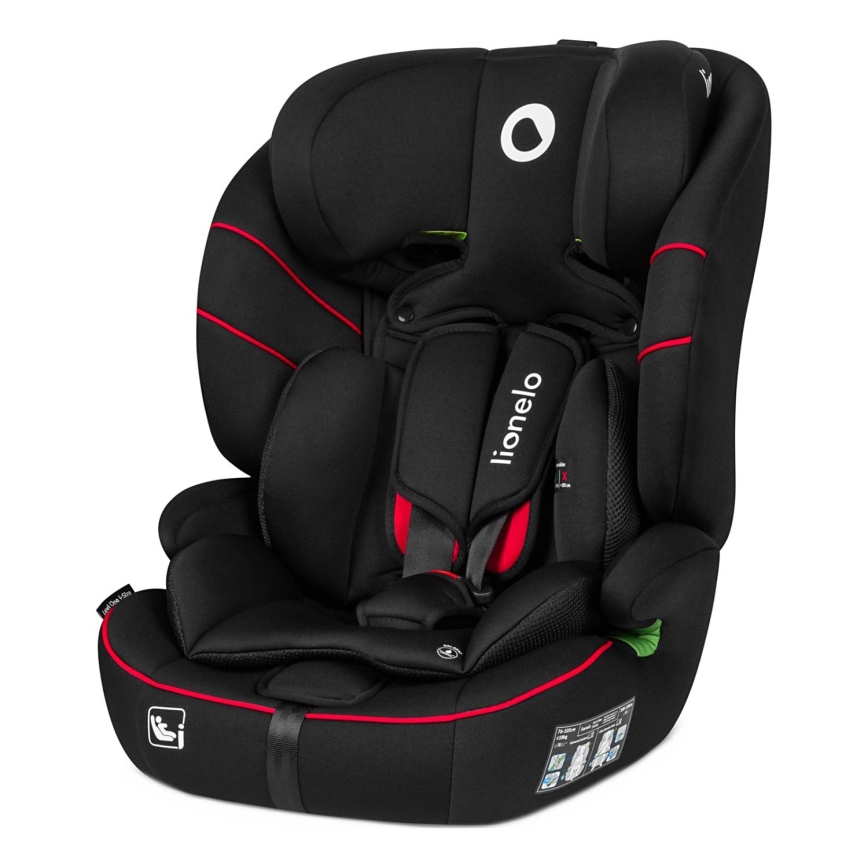 Lionelo - Cadeira auto LEVI i-Size 76-150 cm Sporty Black