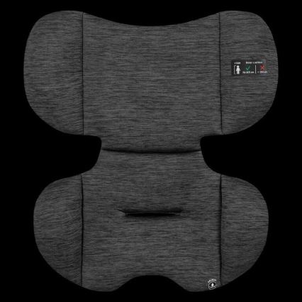 Lionelo - Cadeira auto LEVI ONE i-Tamanho 76-150 cm preto/cinzento