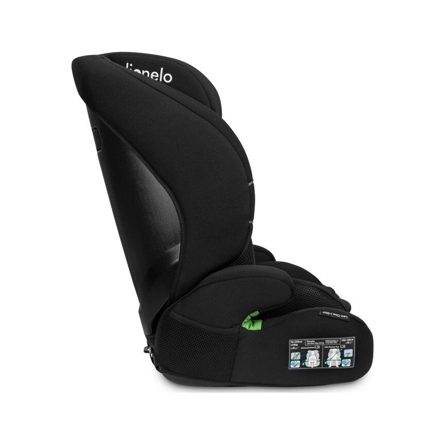 Lionelo - Cadeira auto LEVI ONE i-Tamanho 76-150 cm preto