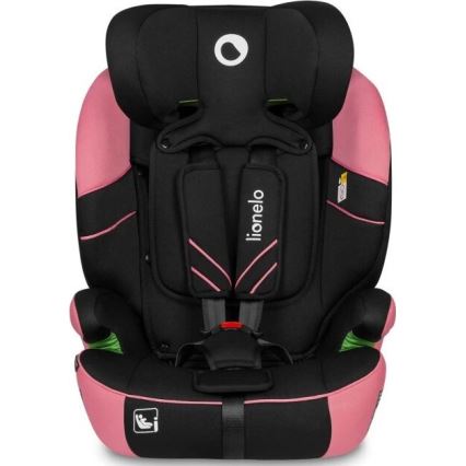 Lionelo - Cadeira auto LEVI ONE i-Tamanho 76-150 cm preto/rosa