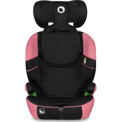 Lionelo - Cadeira auto LEVI ONE i-Tamanho 76-150 cm preto/rosa