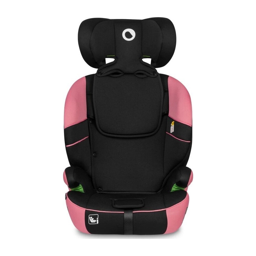 Lionelo - Cadeira auto LEVI ONE i-Tamanho 76-150 cm preto/rosa