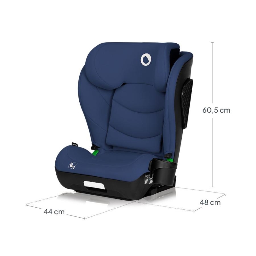 Lionelo - Cadeira Auto NEAL i-Size 100-150 cm Azul Marinho