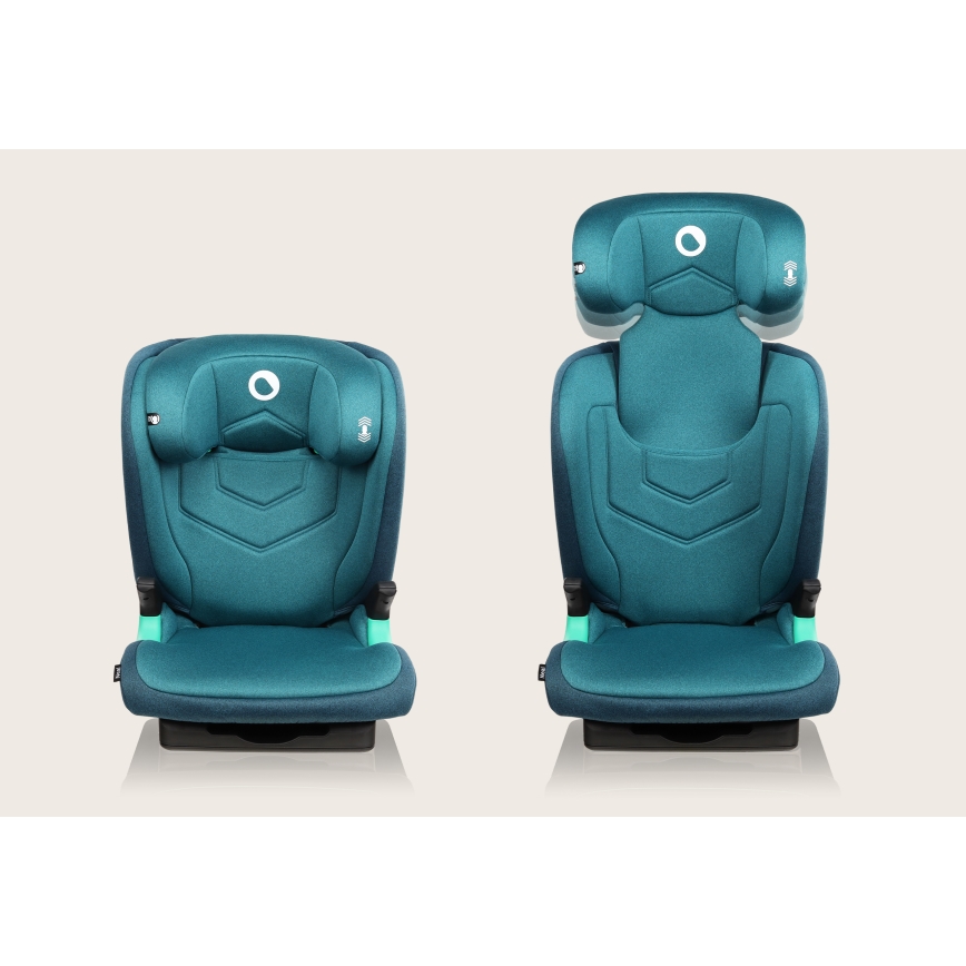 Lionelo - Cadeira auto NEAL i-Size 100-150 cm Verde Turquesa