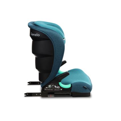 Lionelo - Cadeira auto NEAL i-Size 100-150 cm Verde Turquesa