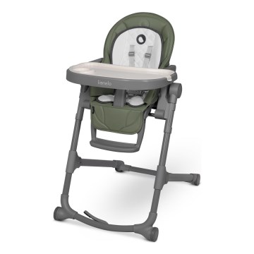 Lionelo - Cadeira de alimentação infantil CORA PLUS Verde Oliva