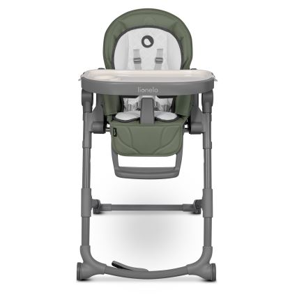 Lionelo - Cadeira de alimentação infantil CORA PLUS Verde Oliva