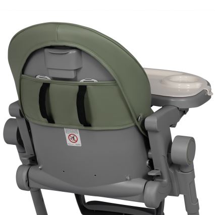Lionelo - Cadeira de alimentação infantil CORA PLUS Verde Oliva