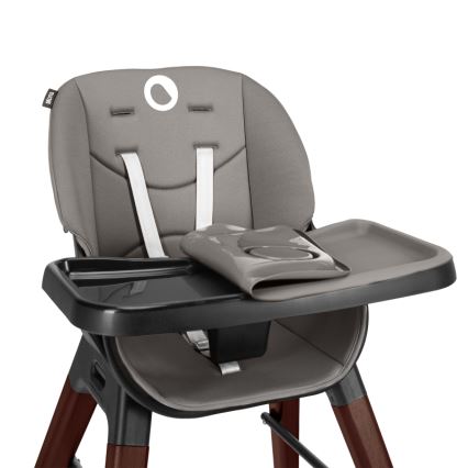 Lionelo - Cadeira de alimentação infantil MONA Black Onyx