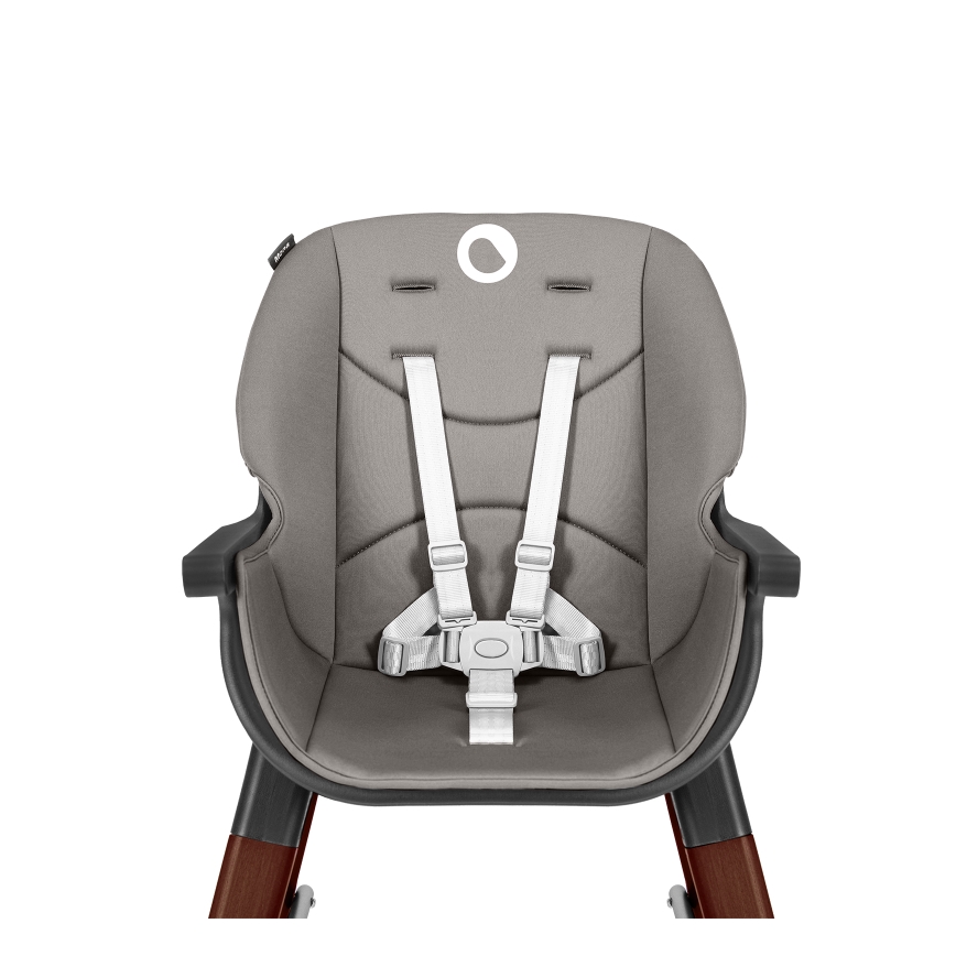 Lionelo - Cadeira de alimentação infantil MONA Black Onyx